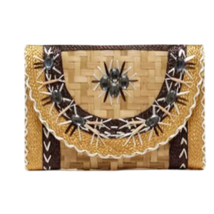 Maison Calix Sunburst Clutch