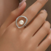 Geo Pearl Ring - Image 4