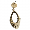 Snake Geo Drop Earrings - Image 2
