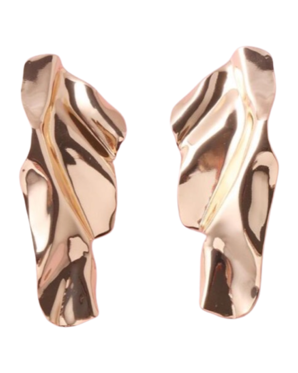 Textured Oval Studs