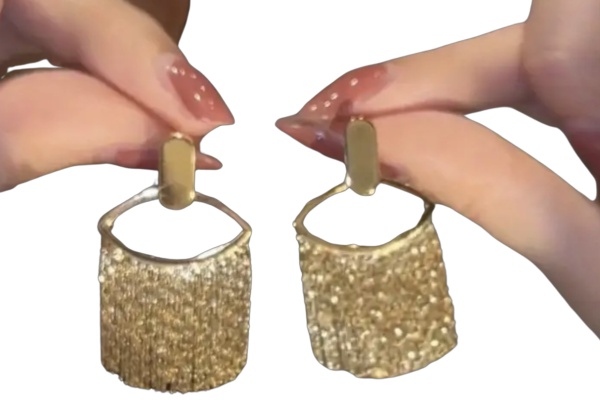 Eye Fringe Earring