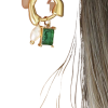 Emerson Pearl Geo Stud Drop - Image 2