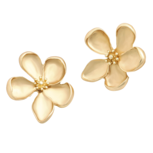 Golden Flower Stud