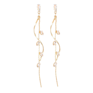 Maison Calix Dainty Petal Earrings