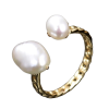 Cultured Pearl Dbl Ring - Image 3