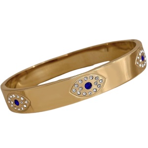 Emberr West Evil Eye Bangle