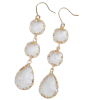 Triple Glass Drop Earring - Image 3