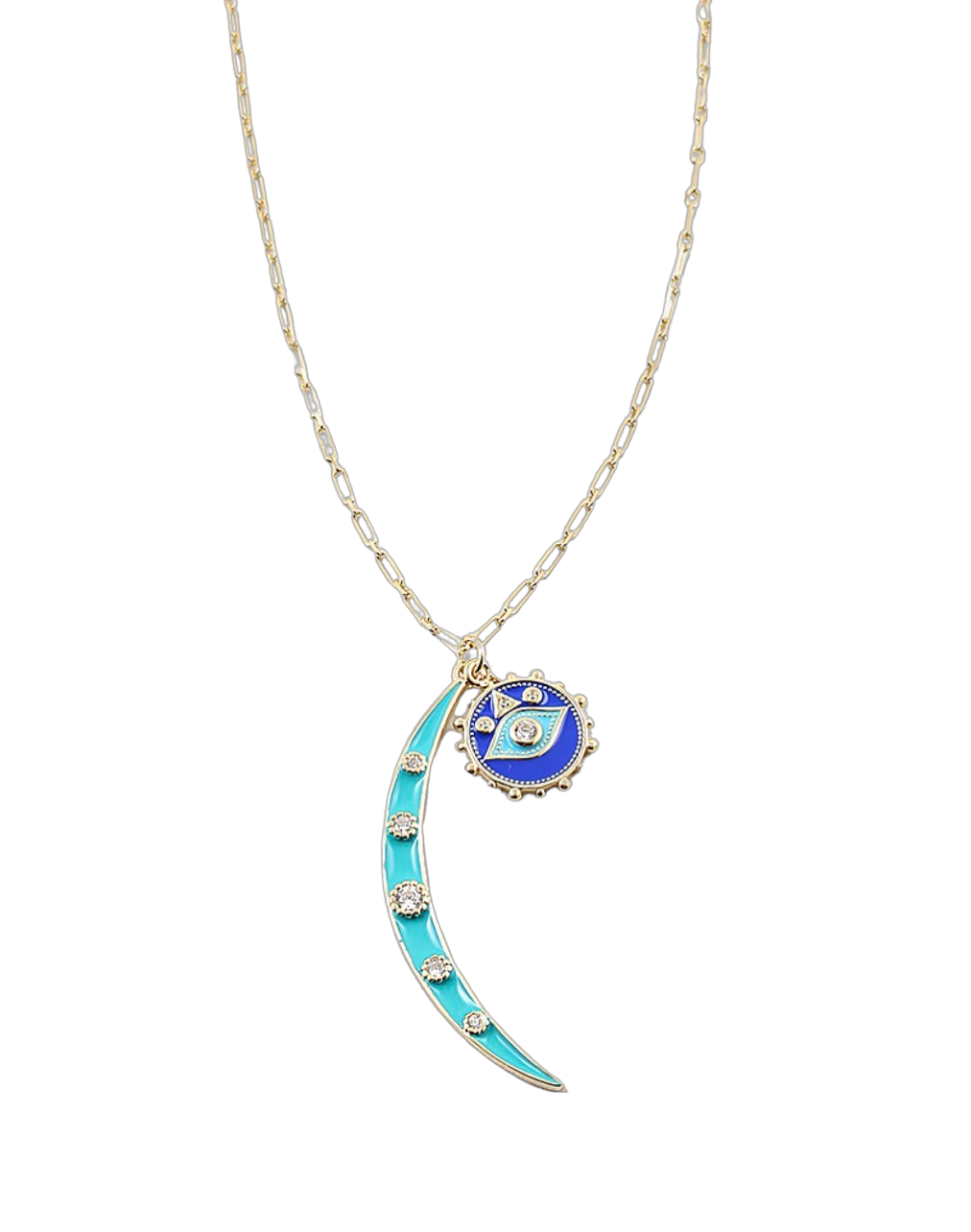 Moon and More  Necklace Pendan