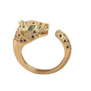 Leopard Wrap Ring
