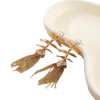 Baroque Pearl Petal Earring - Image 2