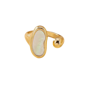 Geo Pearl Ring