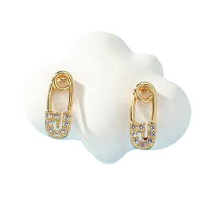 Safety Pin Earrings
