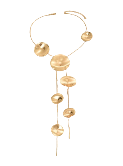 Leyla Disc Geo Necklace