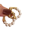 Le Fleur Pearl Hoop - Image 2