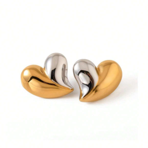 Du Ble Heart Earring