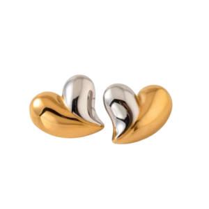 Du Ble Heart Earring