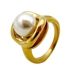 Pearl Cluster Ring