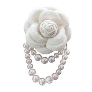 FLEUR de Fleur FLEUR de Fleur Flower Pearl Brooch