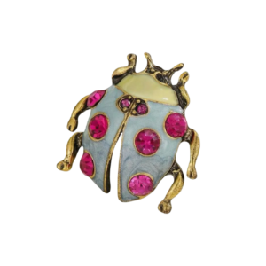 Maison Calix Lady Bug Brooch