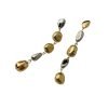 Mixed Metal Drop Earring - Image 2