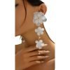 Tres Fiore Earring - Image 4