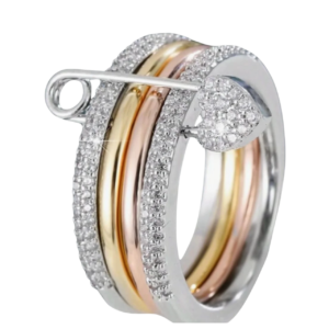 L’OBJECTIF Safety Pin Ring