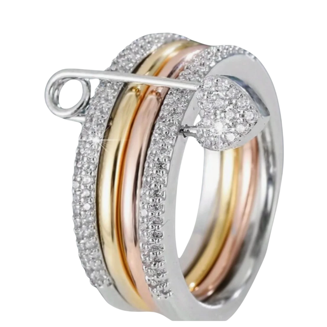 L’OBJECTIF Safety Pin Ring