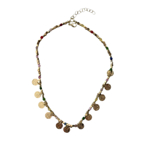 Emberr West Lola Disc Necklace
