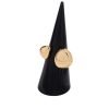 Sculpted Pebble Open Band Ring - Image 2