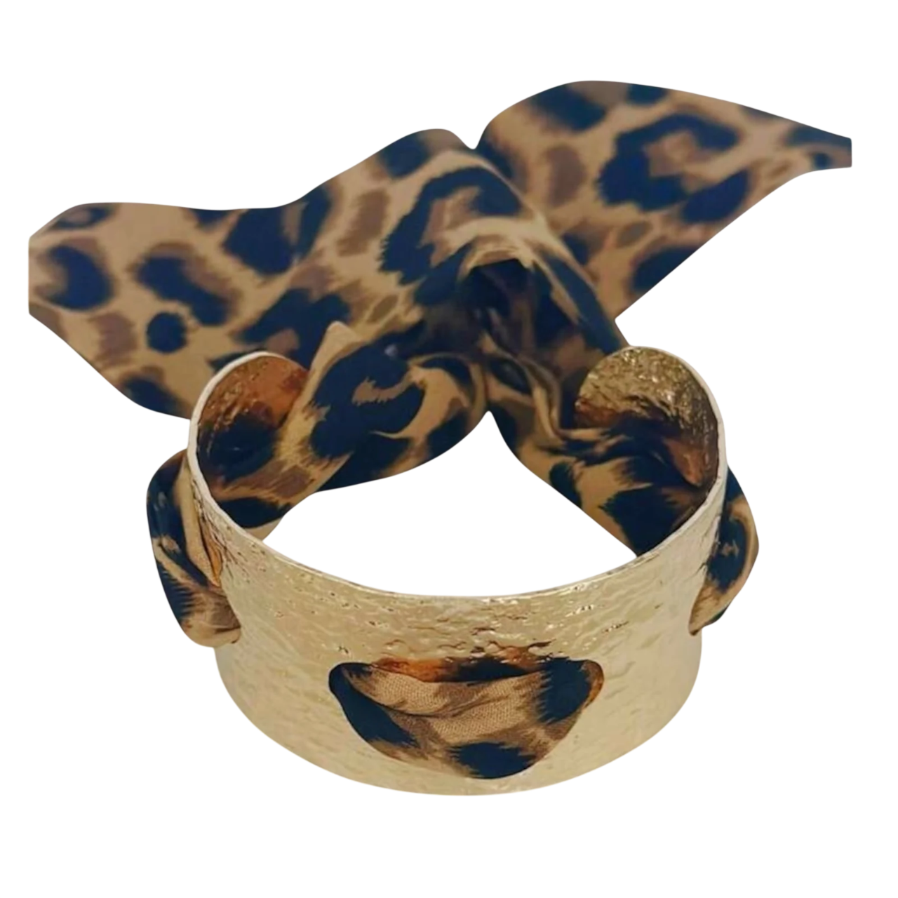 Leopard Scarf Cuff