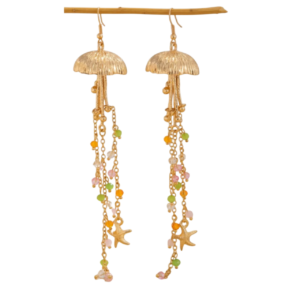 Octopus Drop Earring