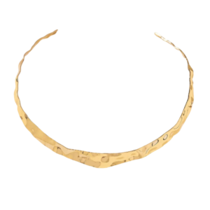 L'OBJECTIF Textured Gold Choker