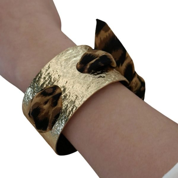 Leopard Scarf Cuff