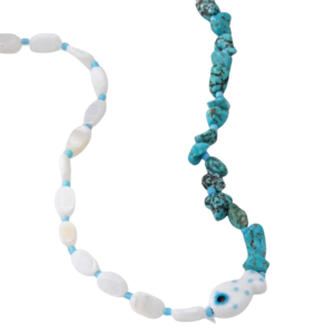 SEA~Chelle Mediterranean Fish Necklace