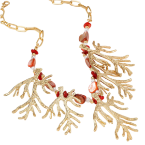 SEA~Chelle Coral Dive Necklace