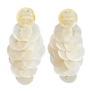 Puka Chandlier Drop Earrings