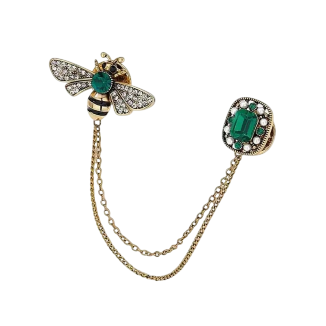 Dragonfly Double Brooch