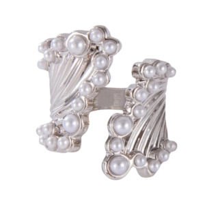 Swirly Pearl Ring