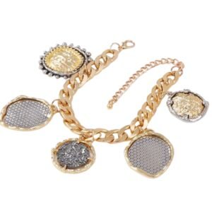 Triple Coin Bracelet