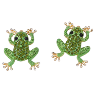 Sea-Chelle Frog Earrings