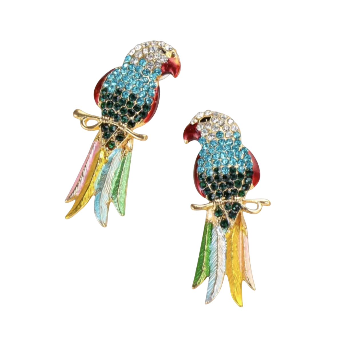 FLEUR de Fleur Costa Rica Parrot Earrings