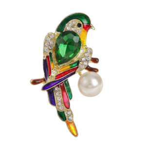 Maison Calix Parrot Brooch