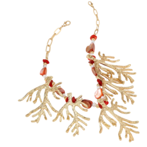 SEA~Chelle Coral Dive Necklace