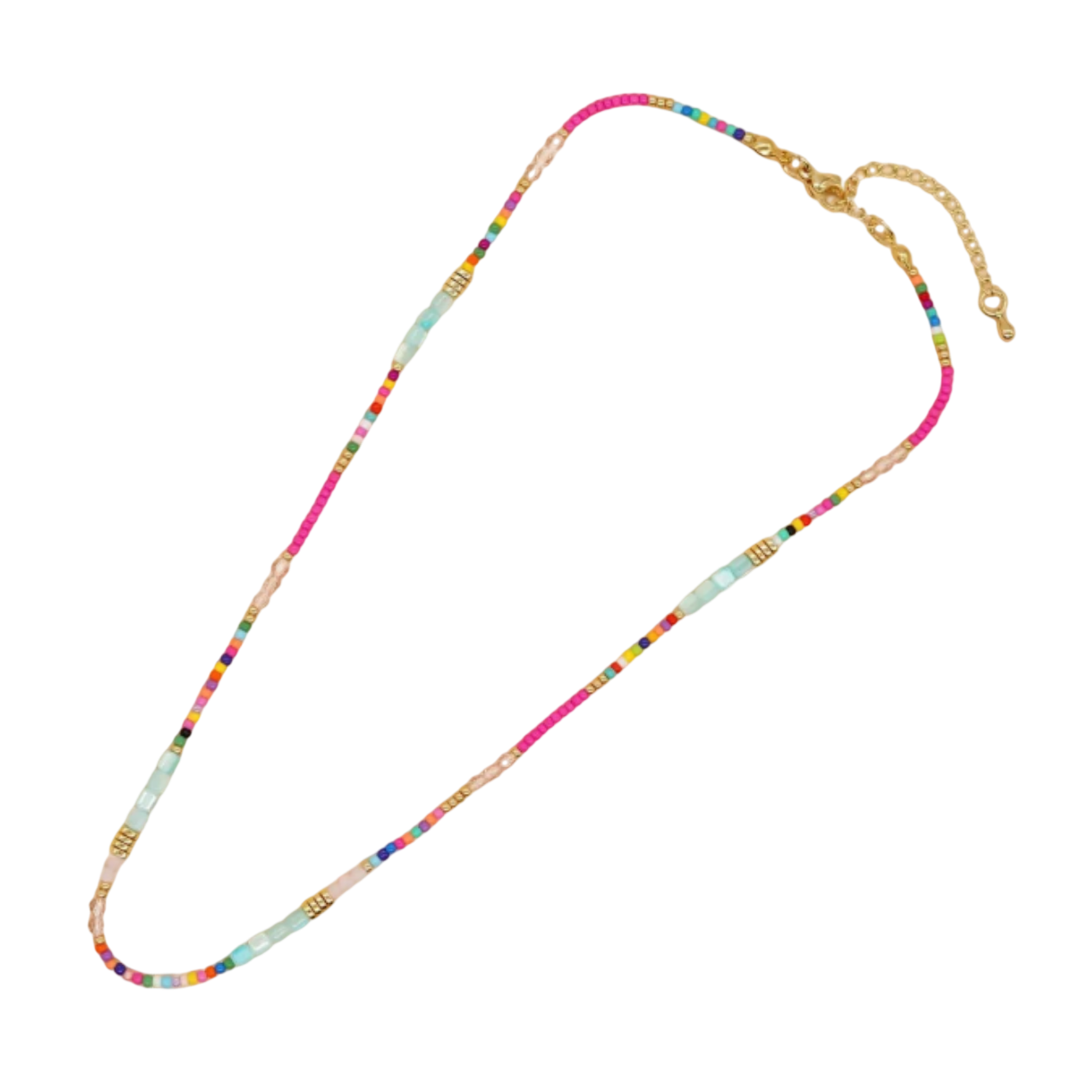 Fleur De Fleur Rio Beaded Necklace - Image 2