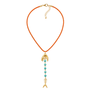 Sea-Chelle Coral Reef Fish Bone Necklace