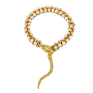 Maison Calixx Tankzania Snake Wrap Necklace