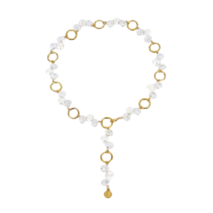 Maison Calix Baroque Drop Necklace