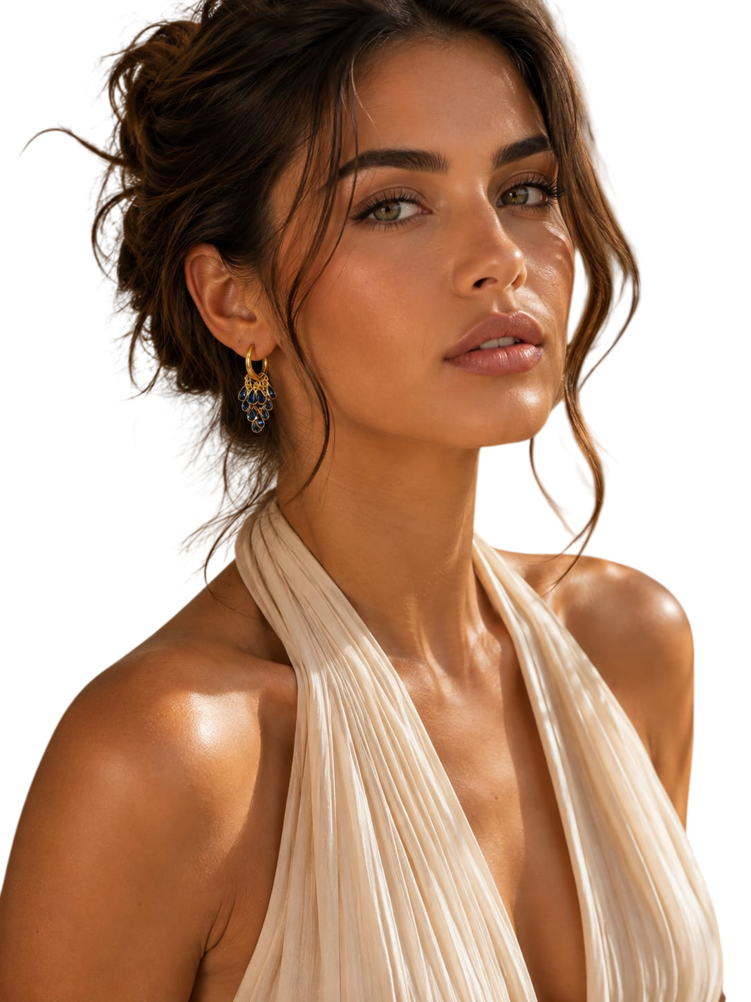 Fleur De Fleur Audrey Earrings - Image 2