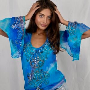 Desert Revival Sea Breeze Angel Wing Tank