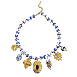 Masion Calix Phyllis Charm Necklace